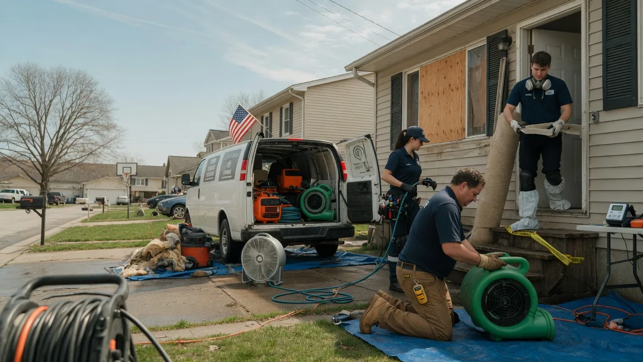 Water Damage Restoration in Sioux City, IA near me